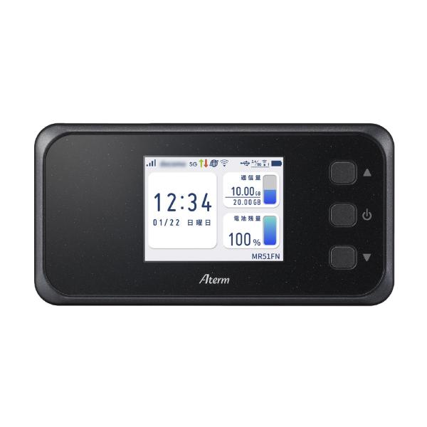 NEC PA-MR51FN 5Gモバイルルータ Aterm PAMR51FN