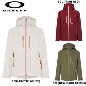 オークリーOAKLEY KENDALL RC SHELL JACKET 2.0 FOA406112 ARCTIC WHITE IRON RED NEW DARK BRUSH