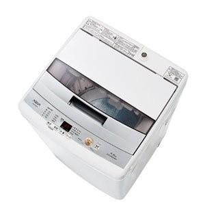 アクア 4.5kg 全自動洗濯機 一人暮らし ホワイトAQUA AQW-S45E-W