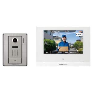 アイホン インターホン テレビドアホン ワイヤレス 電源直結式 録画機能有 2・4タイプ 7型モニター WP24B