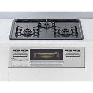 リンナイ Rinnai ビルトインガスコンロ 60cm プロパン用 左右強火力 シルバー RB32AM4H2S-VW-LPG