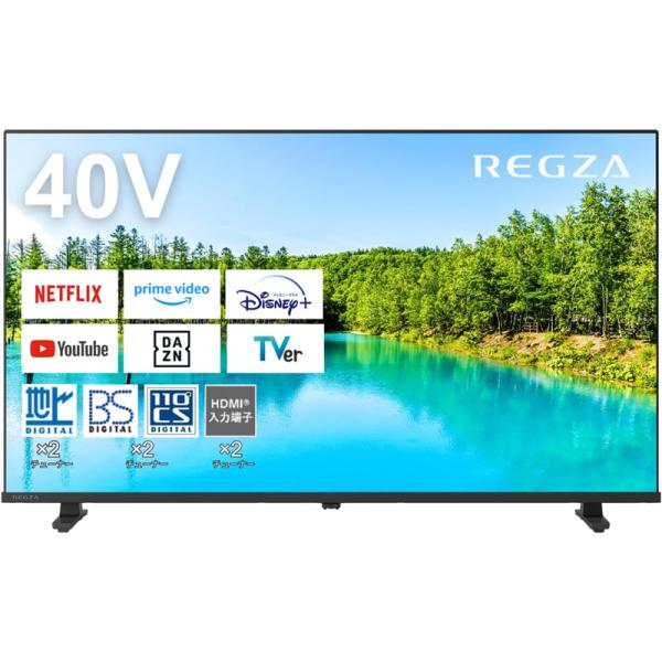 TVS REGZA ハイビジョン液晶レグザ 40インチ Airplay ネット動画対応 フルハイビジ...