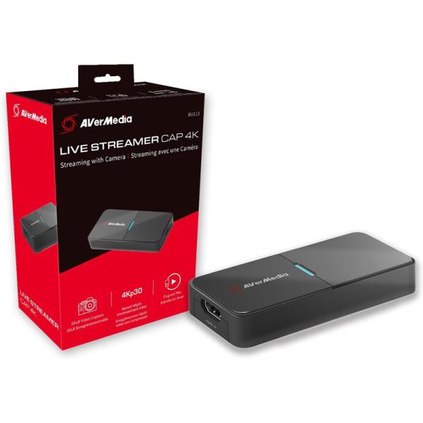 AVerMedia アバーメディア LIVE STREAMER CAP 4K 一眼レフカメラ用 キャ...