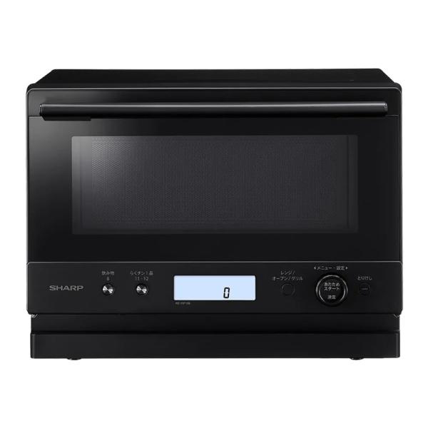 SHARP シャープ オーブンレンジ PLAINLY RE-WF186-B ブラック 18L コンパ...