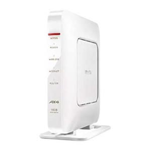 BUFFALO 無線LANルーター AirStation ホワイト WSR-1800AX4-WH