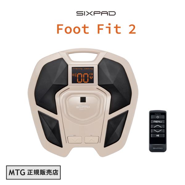 MTG正規販売店 MTG SIXPAD Foot Fit 2 トレーニングギア ベージュ 足裏・前す...