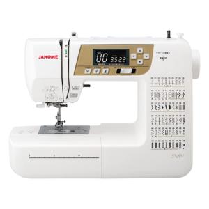 ジャノメ JANOME 電動ミシン プログラム自動糸切り機能付きコンピューターミシン