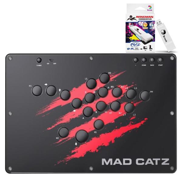 Mad Catz アーケードコントローラー N.E.K.O. ＆ Brook Wingman FGC...