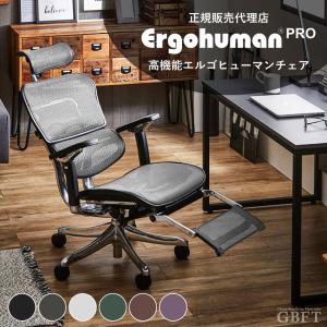 エルゴヒューマン Ergohuman オフィスチェア ヘッドレスト オットマン内蔵 EHP-LPL WH(KM-16)