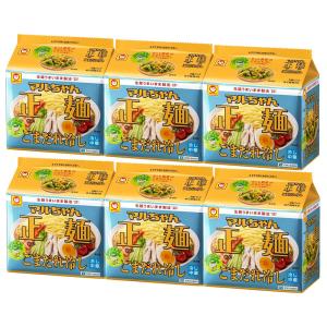 マルちゃん正麺 ごまだれ冷し 5食パック 120X5g ×6個