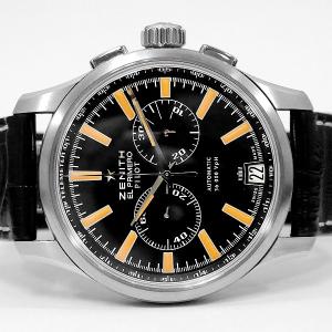ZENITH エル・プリメロ クロノグラフ 伝説のクロノグラフ「エル・プリメロ」は、ついに1/100秒計測の時代へ