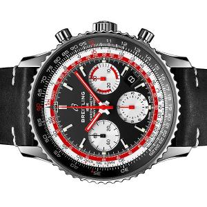 ブライトリング（BREITLING） クロノマット41用 純正レザーベルト 白