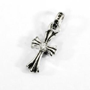 CHROME HEARTS クロムハーツ ベビーファットクロス BBYFAT ダイヤ 両面