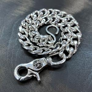 CHROME HEARTS クロムハーツ クラシックウォレットチェーン ロング 1クリップ Sフック...