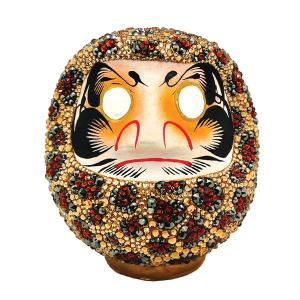 スワロフスキー ダルマ トラ柄 タイガー 虎 寅年 おしゃれ 高崎だるま