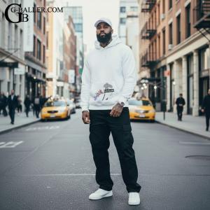 BURBERRY BRIT / ジップパーカー/XL/コットン/BLK/3929746 BURBERRY BRIT◇ジップパーカー/XL/コットン/BLK/3929746 : セカンド