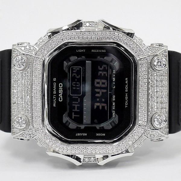 G-SHOCKカスタム GXW56BB パヴェダイヤモンド Gショックカスタム G-BALLER 正...