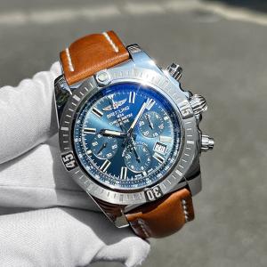ブライトリング（BREITLING） クロノマット41用 純正レザーベルト 白