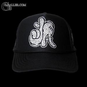 FUCK ファック ハンドサイン スワロキャップ 黒 メンズ レディース