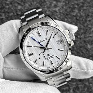 【超希少 / 生産終了モデル】GRAND SEIKO グランドセイコー スプリングドライブ GMT デイト パワーリザーブ 白 ホワイト SBGE009 9R66-0AE0 廃盤 メンズ 腕時計