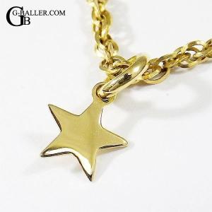 G-BALLER / ジーボーラー】K18 ネックレス クロス ペンダント トップ