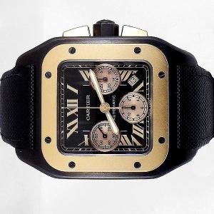 Cartier（カルティエ） ロードスター用 純正サテンベルト 黒 ブラック