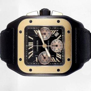 Cartier（カルティエ） ロードスター用 純正サテンベルト 黒 ブラック