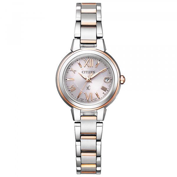 シチズン CITIZEN クロスシー basic collection ES9434-53W ピンク...