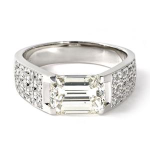 プラチナ900 ダイヤモンド リング : ジェムキャッスルゆきざき - 通販