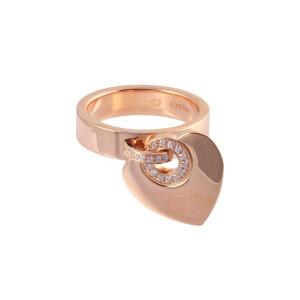 BVLGARI（ブルガリ） ドッピオ バチェラート ハート リング K18YG