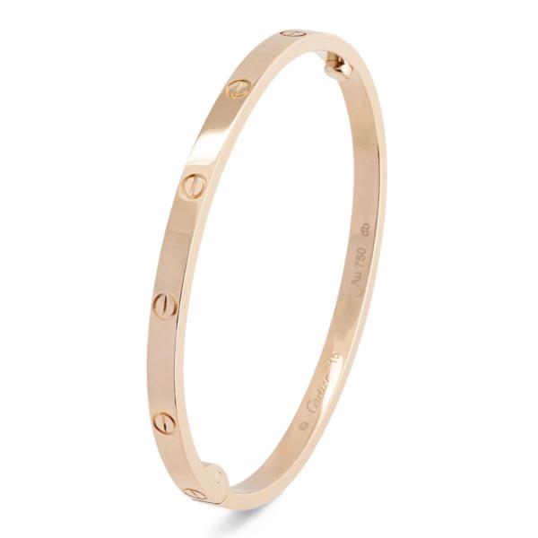 カルティエ ラブ スモールモデル K18ピンクゴールド ブレスレット 中古