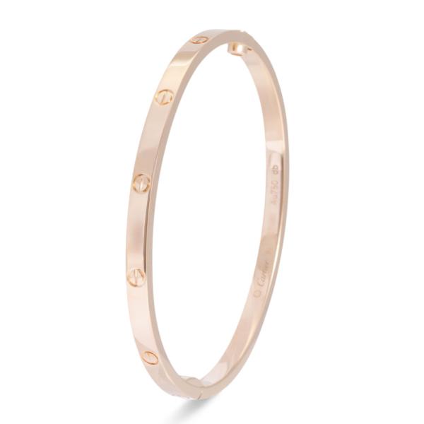 カルティエ ラブ スモールモデル K18ピンクゴールド ブレスレット 中古