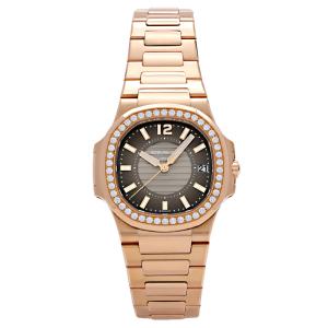 パテック・フィリップ PATEK PHILIPPE ノーチラス 7010/1R-010 チャコールグレー文字盤 中古 腕時計 レディース