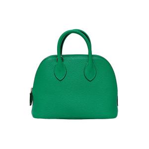 エルメス HERMES ボリード1923 ミニ エヴァーカラー ミント シルバー金具 B刻印 未使用 バッグ レディース