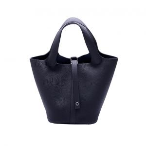 エルメス HERMES ピコタンロックPM トリヨンクレマンス キャバン シルバー金具 K刻印 未使用 バッグ レディース