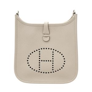 エルメス HERMES エブリン トリヨンクレマンス クレ(アイボリー) シルバー金具 G刻印 クレ(アイボリー) 未使用 バッグ レディース