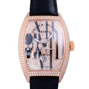 フランク・ミュラー FRANCK MULLER トノウカーベックス ゴシック アロンジェ 8880SCDTGOTHDCD5N 全面ダイヤ文字盤 新品 腕時計 メンズ