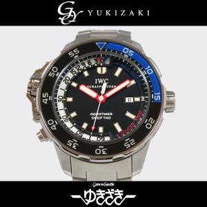 IWC アクアタイマー ディープツー IW354703 ブラック文字盤 新品 腕時計 メンズ｜gc-yukizaki