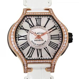 ドゥラクール deLaCour リープS ベゼルダイヤ WAPS0013-1459 ホワイト文字盤 新品 腕時計 レディース｜gc-yukizaki