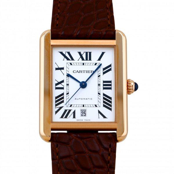 カルティエ Cartier タンク ソロ XL W5200026 シルバー文字盤 新品 腕時計 メン...