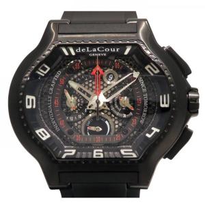 【売り切り御免！】 ドゥラクール deLaCour シティ 2 WAST1901-0661 ブラック文字盤 アナログ（自動巻き）