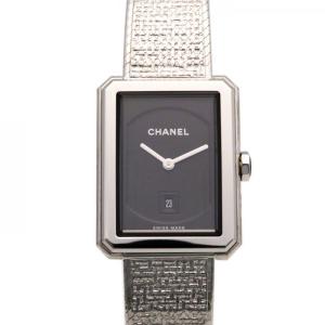 シャネル CHANEL ボーイフレンド ツイードM H4878 ブラック文字盤 新品 腕時計 レディース｜gc-yukizaki
