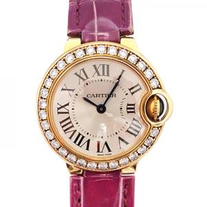 カルティエ ラドーニャSM W6400301 PG シルバー クオーツ レディース 40802162597【中古】【アラモード】 Cartier - カルティエ ラドーニャSM W6400301 PG シルバー クオーツ