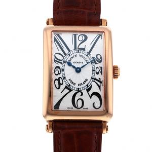 フランク・ミュラー FRANCK MULLER ロングアイランド 950QZ シルバー文字盤 中古 ...