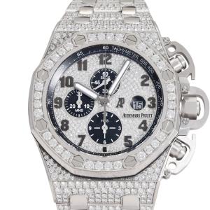 オーデマ・ピゲ AUDEMARS PIGUET ロイヤルオーク オフショア クロノグラフ 26215BC.ZZ.1239BC.01 ダイヤ/ブラック文字盤 中古 腕時計 メンズ
