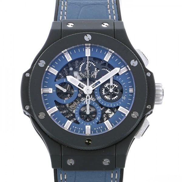 ウブロ HUBLOT ビッグバン アエロバン デニム 311.CI.5190.GR ブルー文字盤 中...