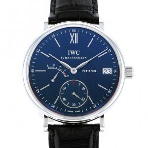 IWC ポートフィノ ハンドワインド 8デイズ IW510106 ブルー文字盤 新品 腕時計 メンズ