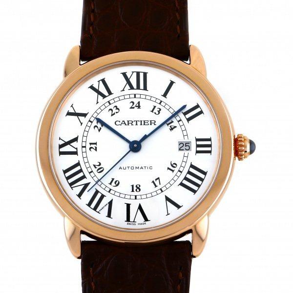 カルティエ Cartier ロンドソロ XL W6701009 シルバー文字盤 新品 腕時計 メンズ