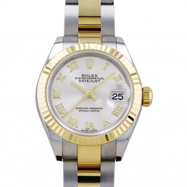 ロレックス ROLEX デイトジャスト 28 279173 シルバーローマ文字盤 新品 腕時計 レデ...
