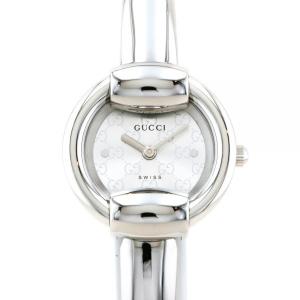 グッチ GUCCI バングル YA014512 シルバー文字盤 新品 腕時計 レディース